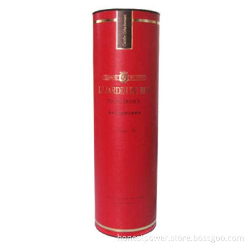Paper Tubes with Tin Cap/Bottom, Customized Sizes and Designs